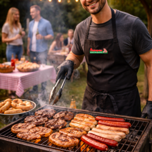 Grillparade vor Ort zubereitet