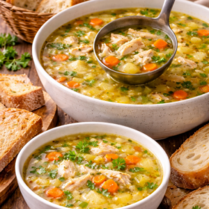 Hausgemachte Hühnersuppe