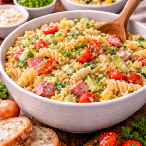 Hausgemachter Nudelsalat