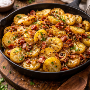 Bratkartoffeln mit Speck